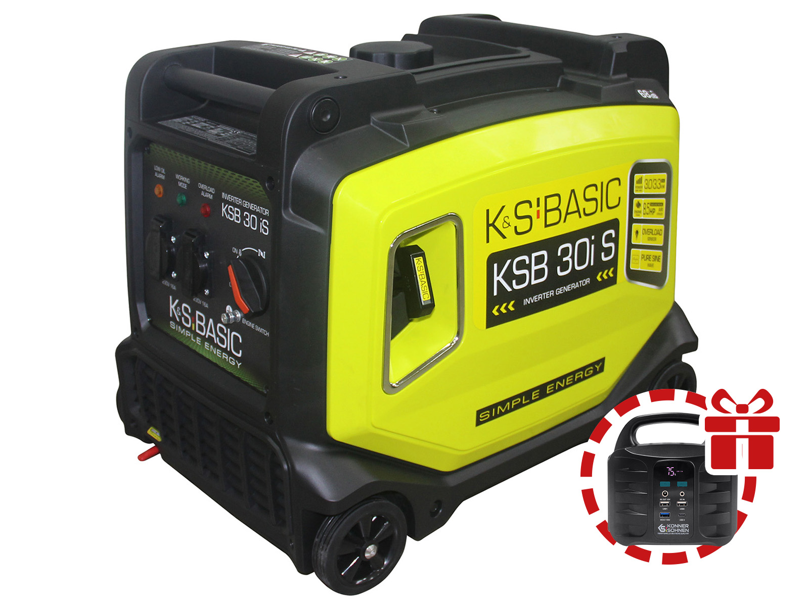 Inverter-Generator KSB 30i S