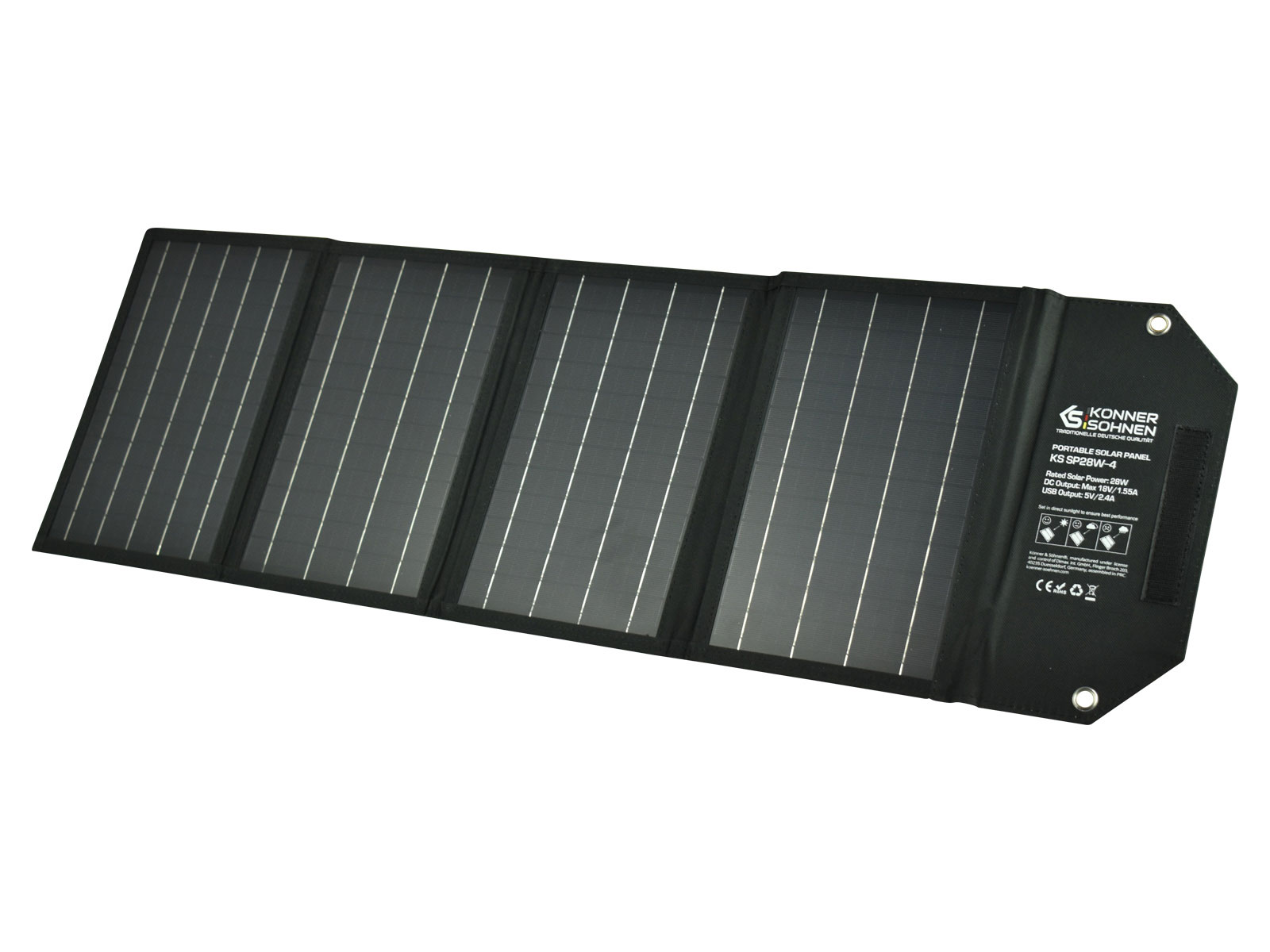 Przenośny panel słoneczny KS SP28W-4